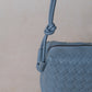 Artisan Elegance Box Bag - Dusty Blue
