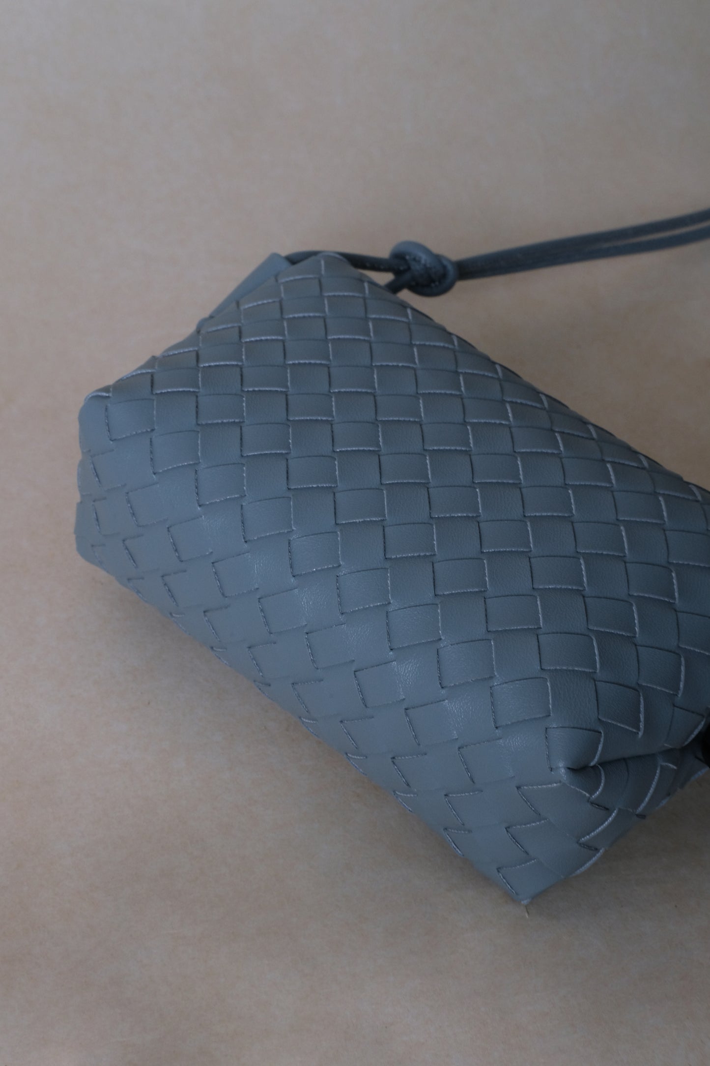 Artisan Elegance Box Bag - Dusty Blue