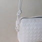 Artisan Elegance Box Bag - Cream White