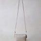 Artisan Elegance Box Bag - White Sand
