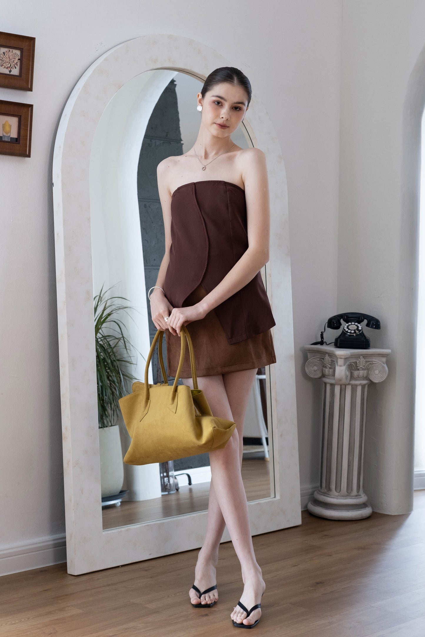Barne Époque Tote - Mustard Yellow