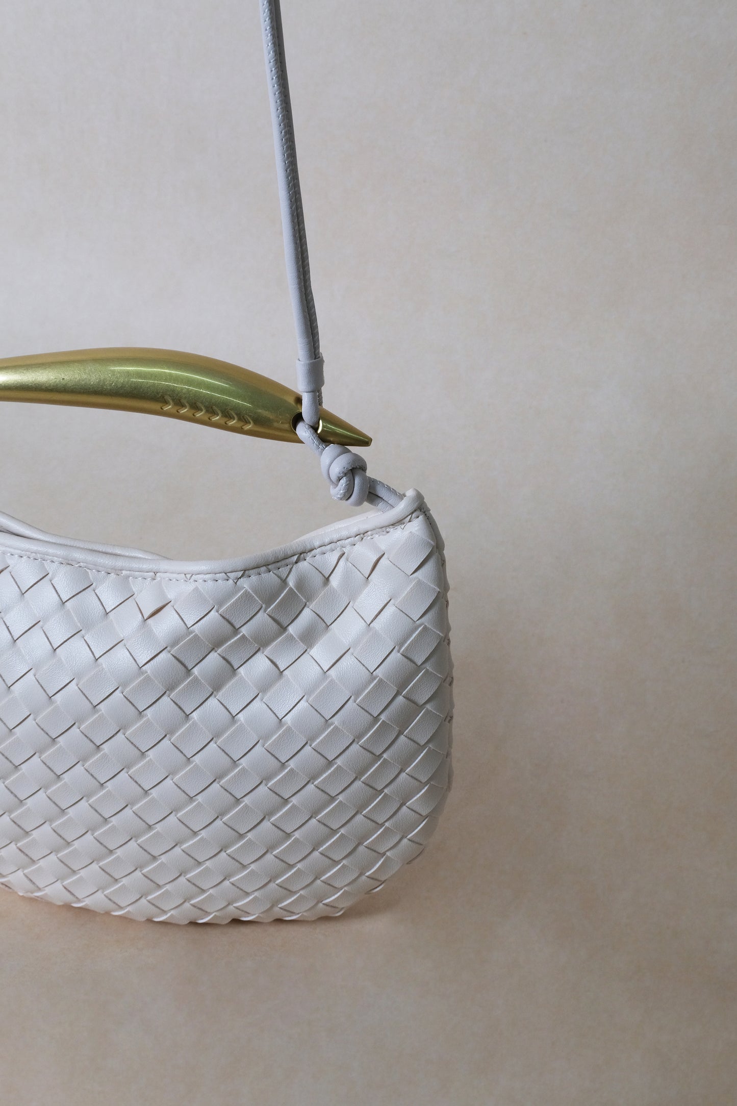 Artisan Classic Dumpling Bag - Cream White