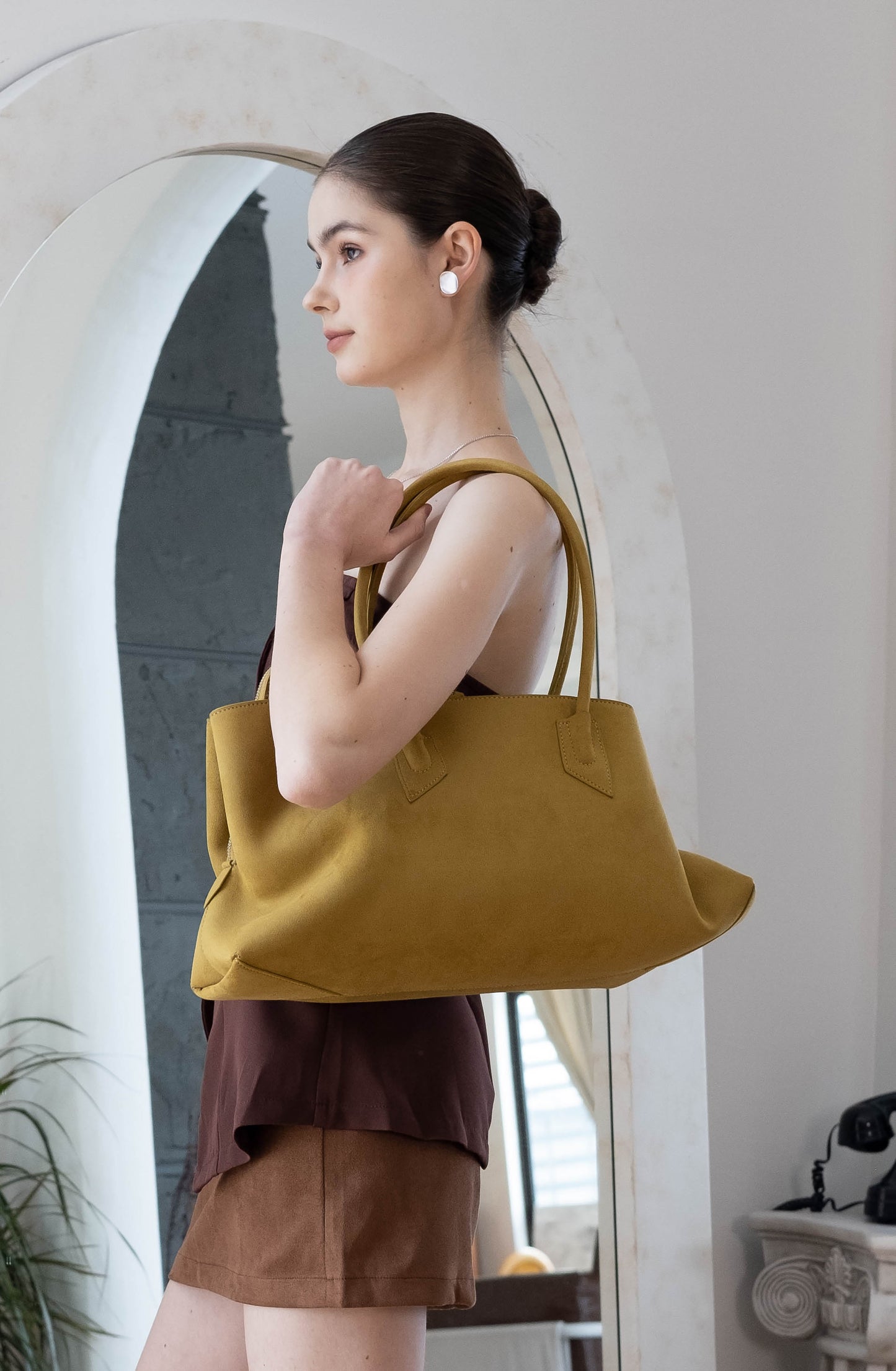 Barne Époque Tote - Mustard Yellow