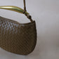 Artisan Classic Dumpling Bag - Shinny Khaki