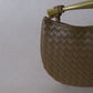 Artisan Classic Dumpling Bag - Shinny Khaki