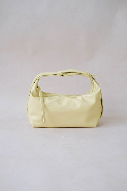 French Retro Lunch Box Bag In Macaroon Yellow