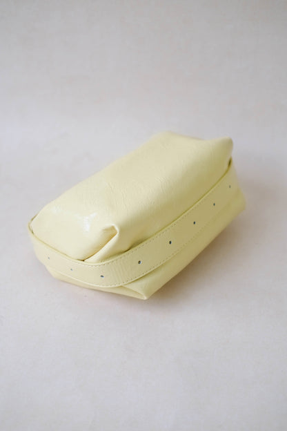 French Retro Lunch Box Bag In Macaroon Yellow