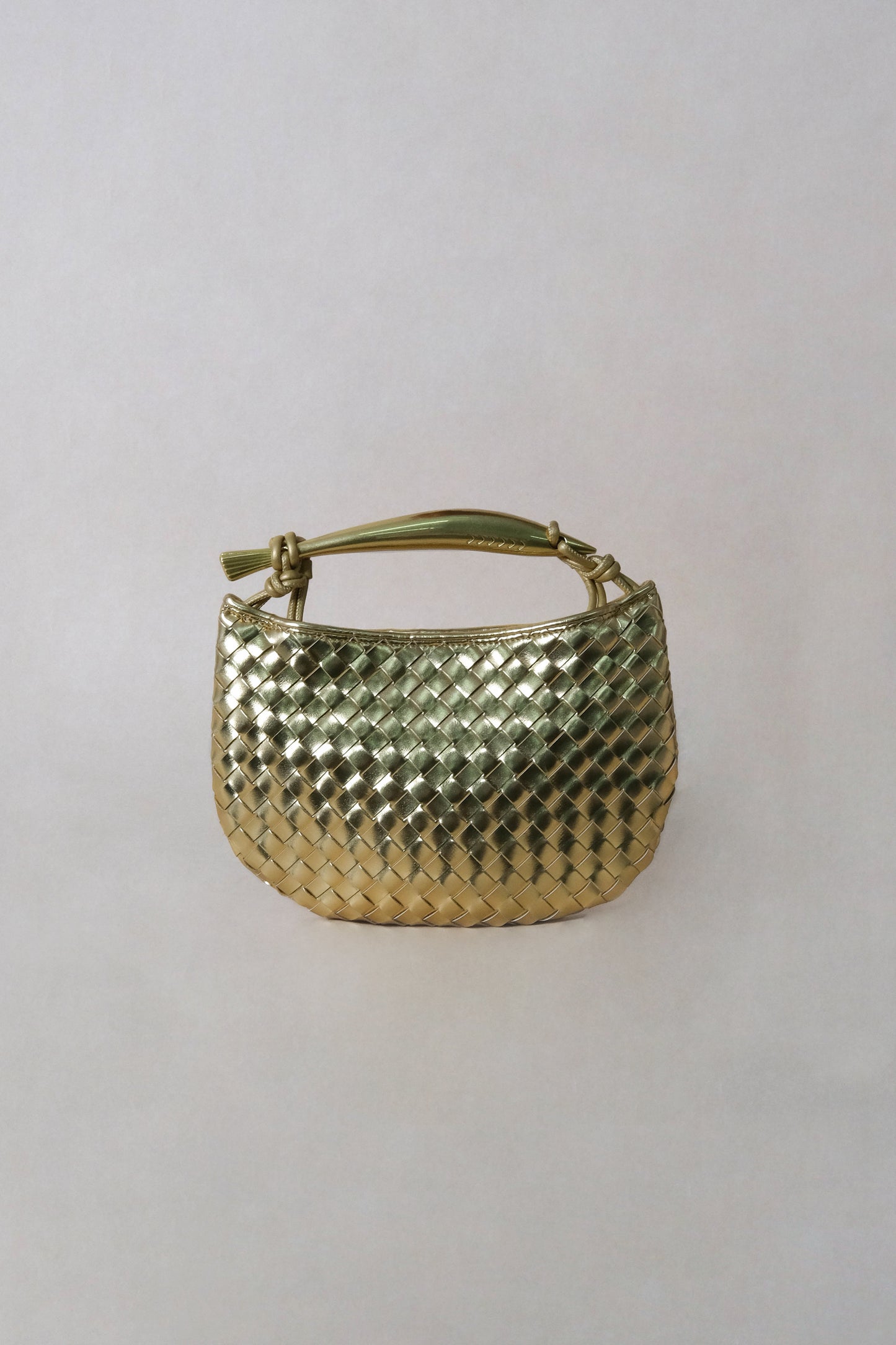 Artisan Classic Dumpling Bag - Shinny Gold