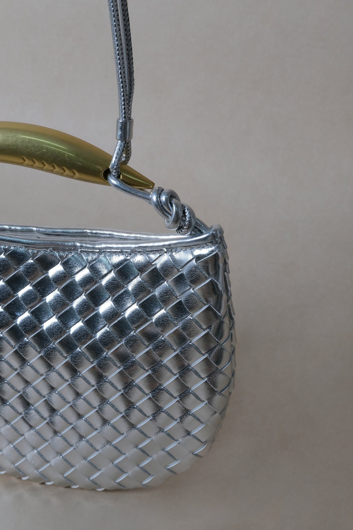 Artisan Classic Dumpling Bag - Silver