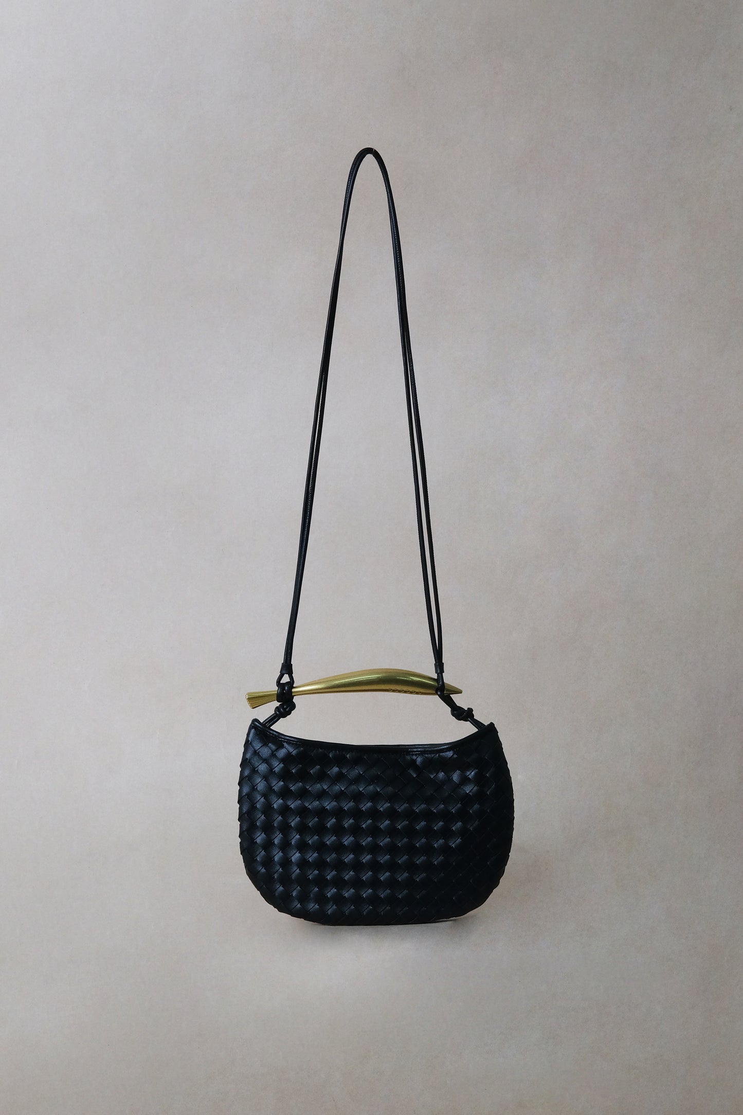 Artisan Classic Dumpling Bag - Shinny Black