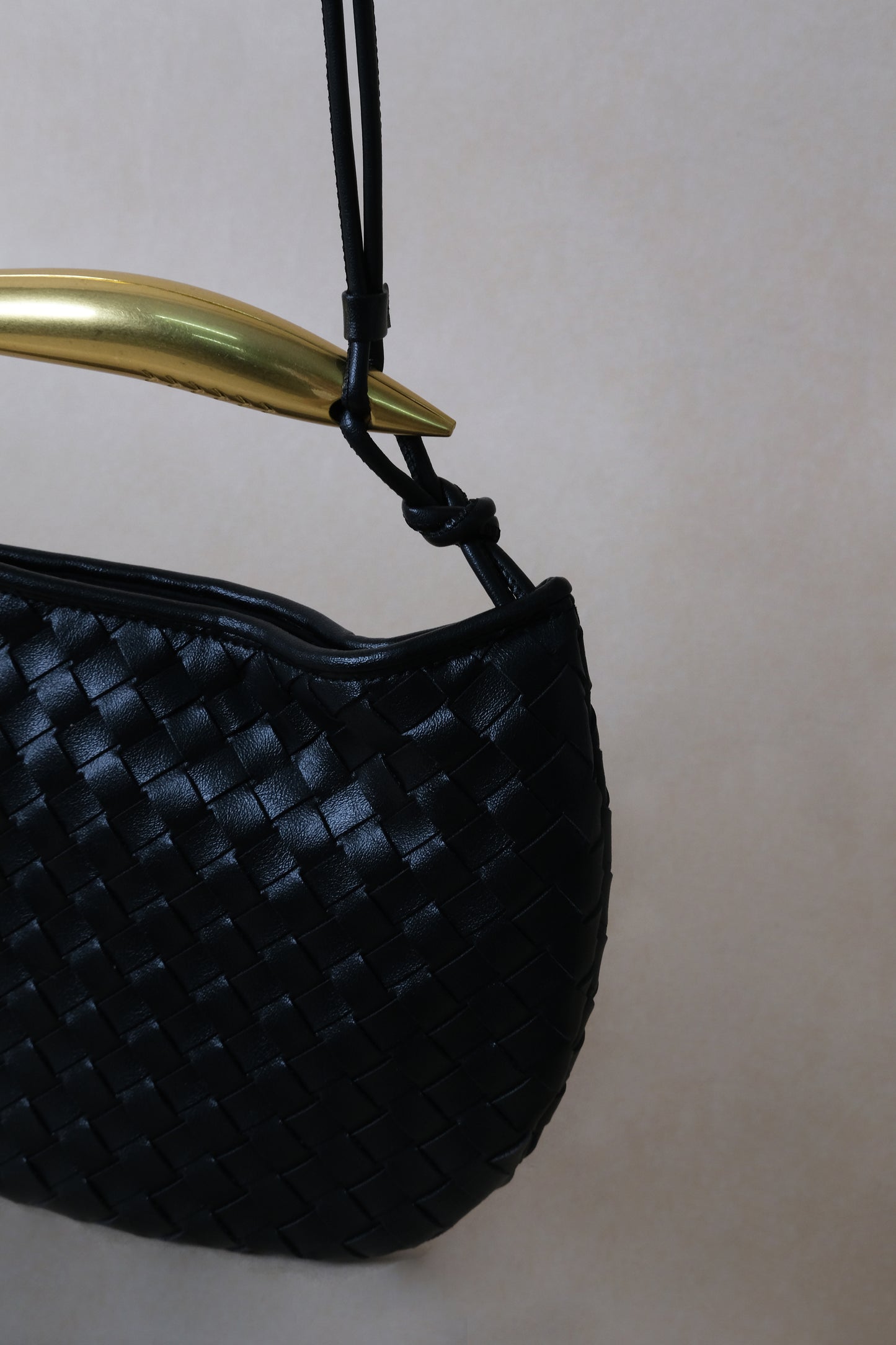 Artisan Classic Dumpling Bag - Shinny Black