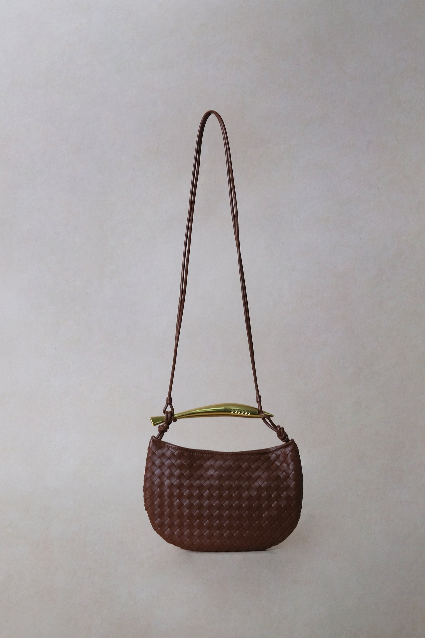 Artisan Classic Dumpling Bag - Shinny Chestnut