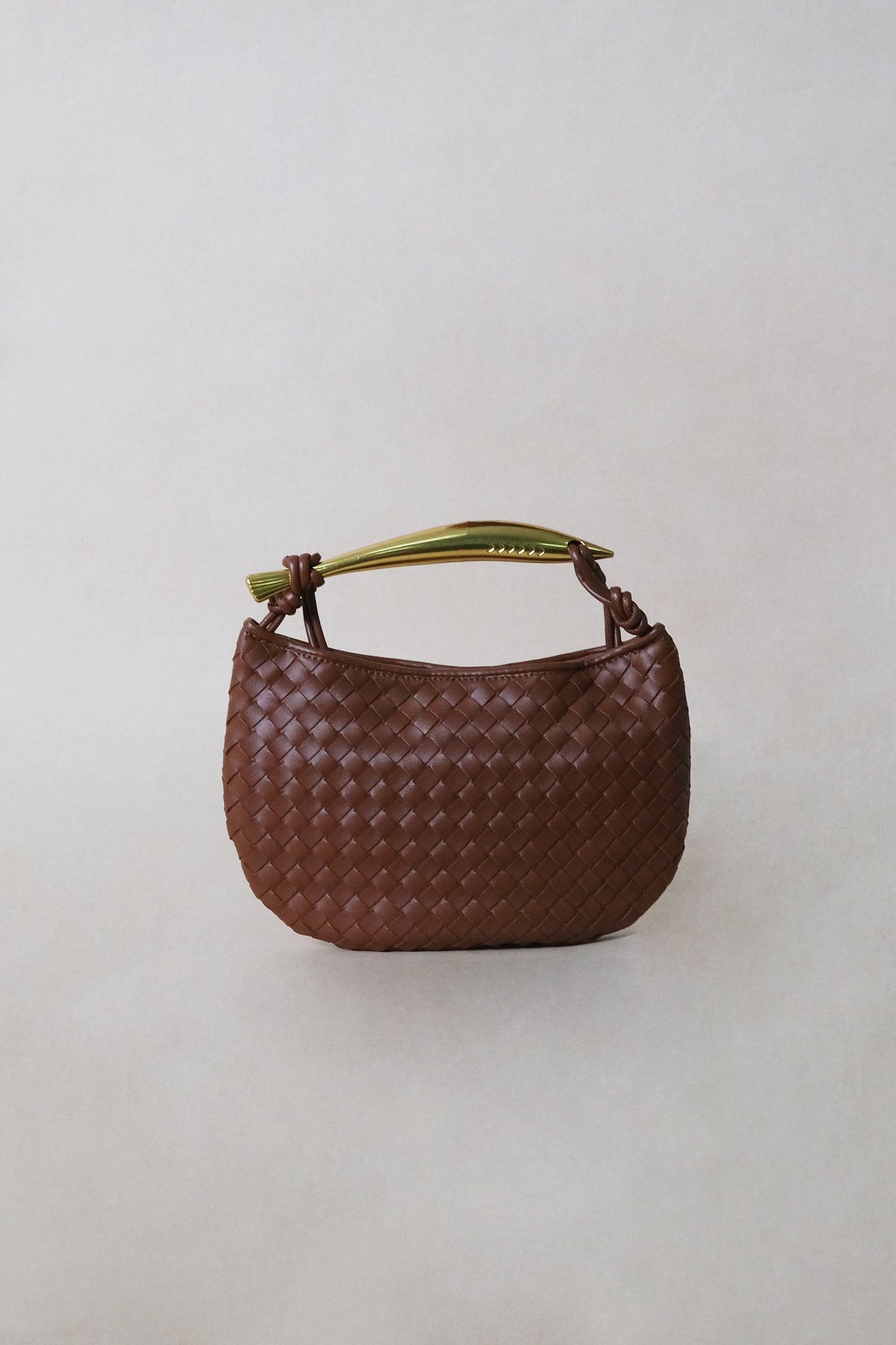 Artisan Classic Dumpling Bag - Shinny Chestnut