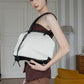 The Isabelle Shell Tote - White