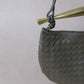 Artisan Classic Dumpling Bag - Shinny Earthy Green