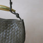 Artisan Classic Dumpling Bag - Shinny Earthy Green