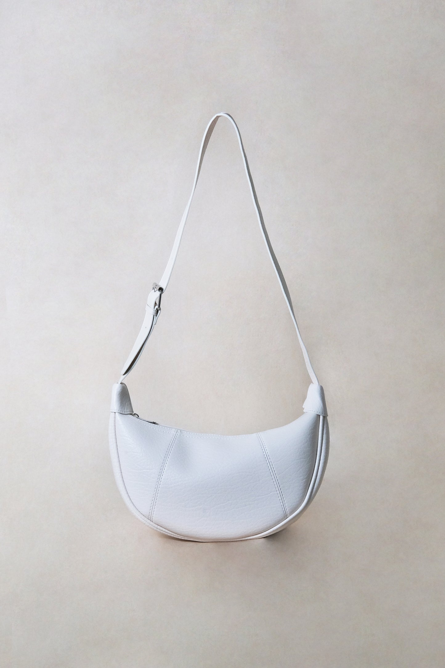 Everyday Soft Dumpling Bag - Cream White