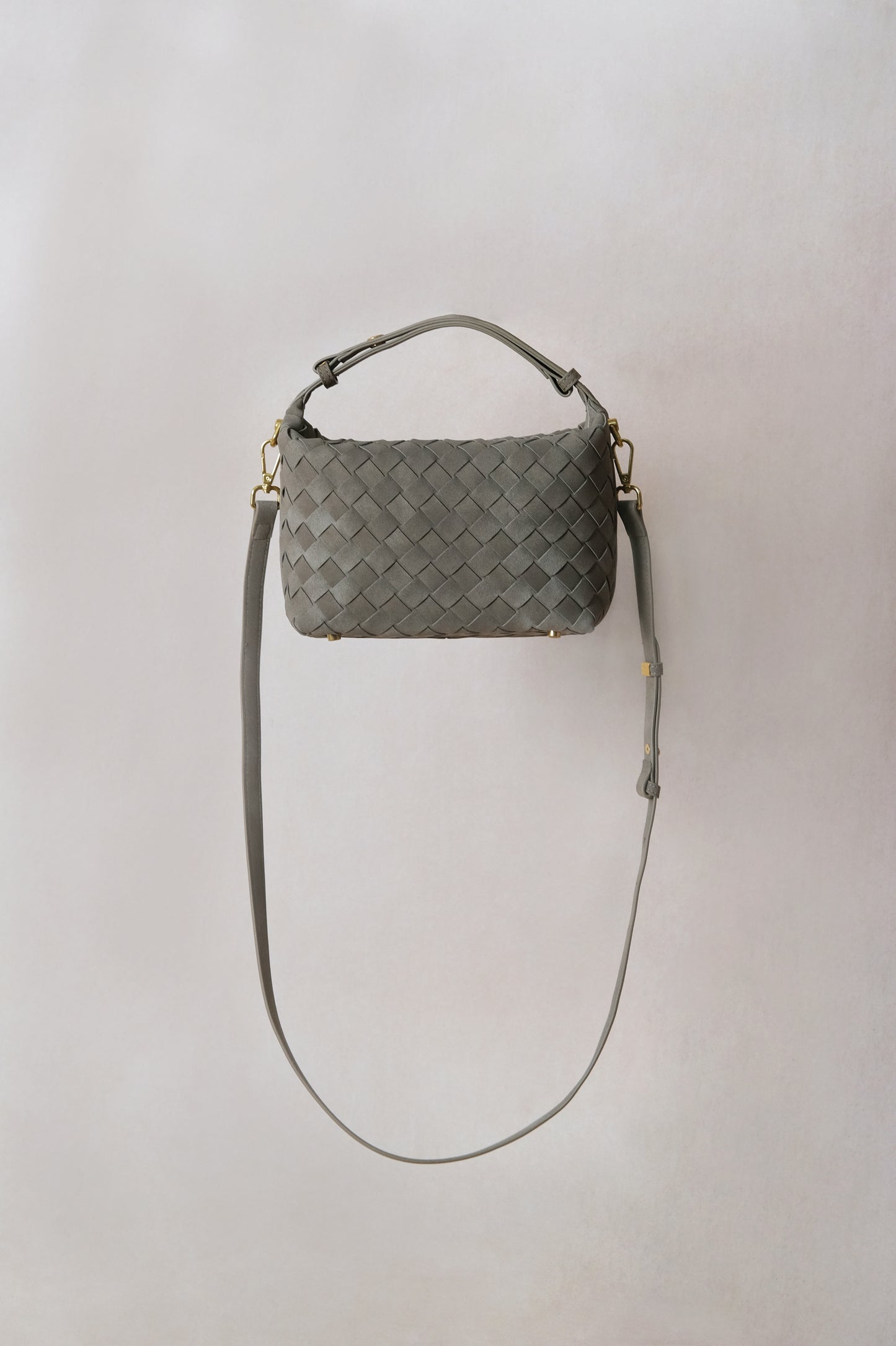 Artisan Velour Bag - Earthy Green (Small)