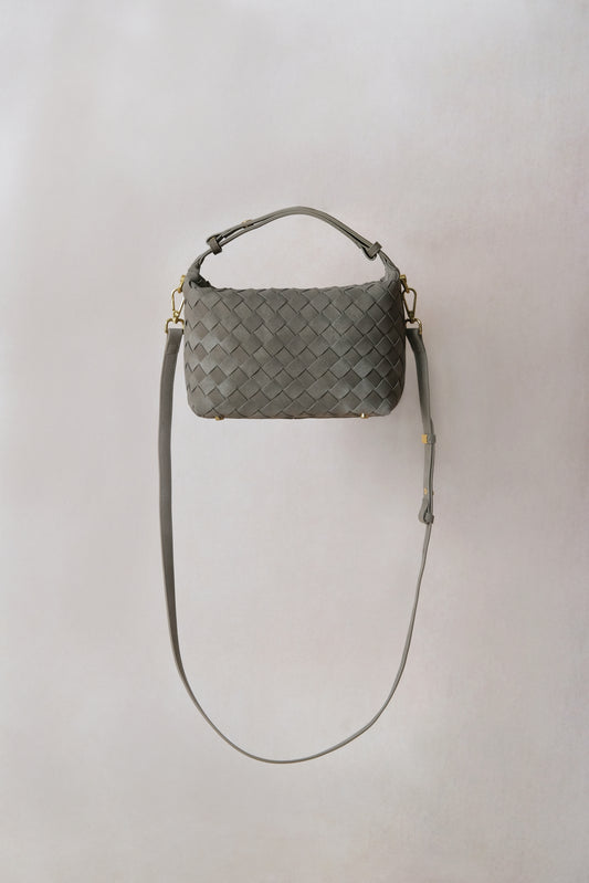 Artisan Velour Bag - Earthy Green (Small)