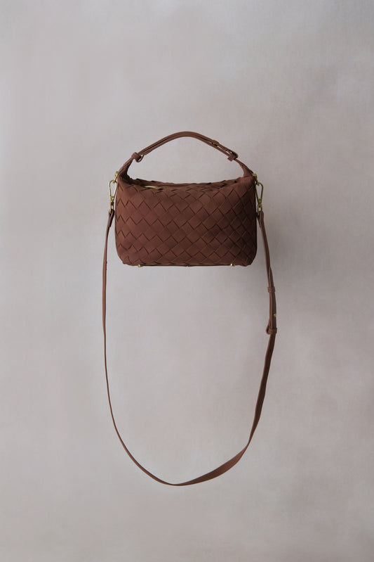 Artisan Velour Bag - Chestnut (Small)
