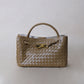 Artisan Grace Tote - Shinny Khaki
