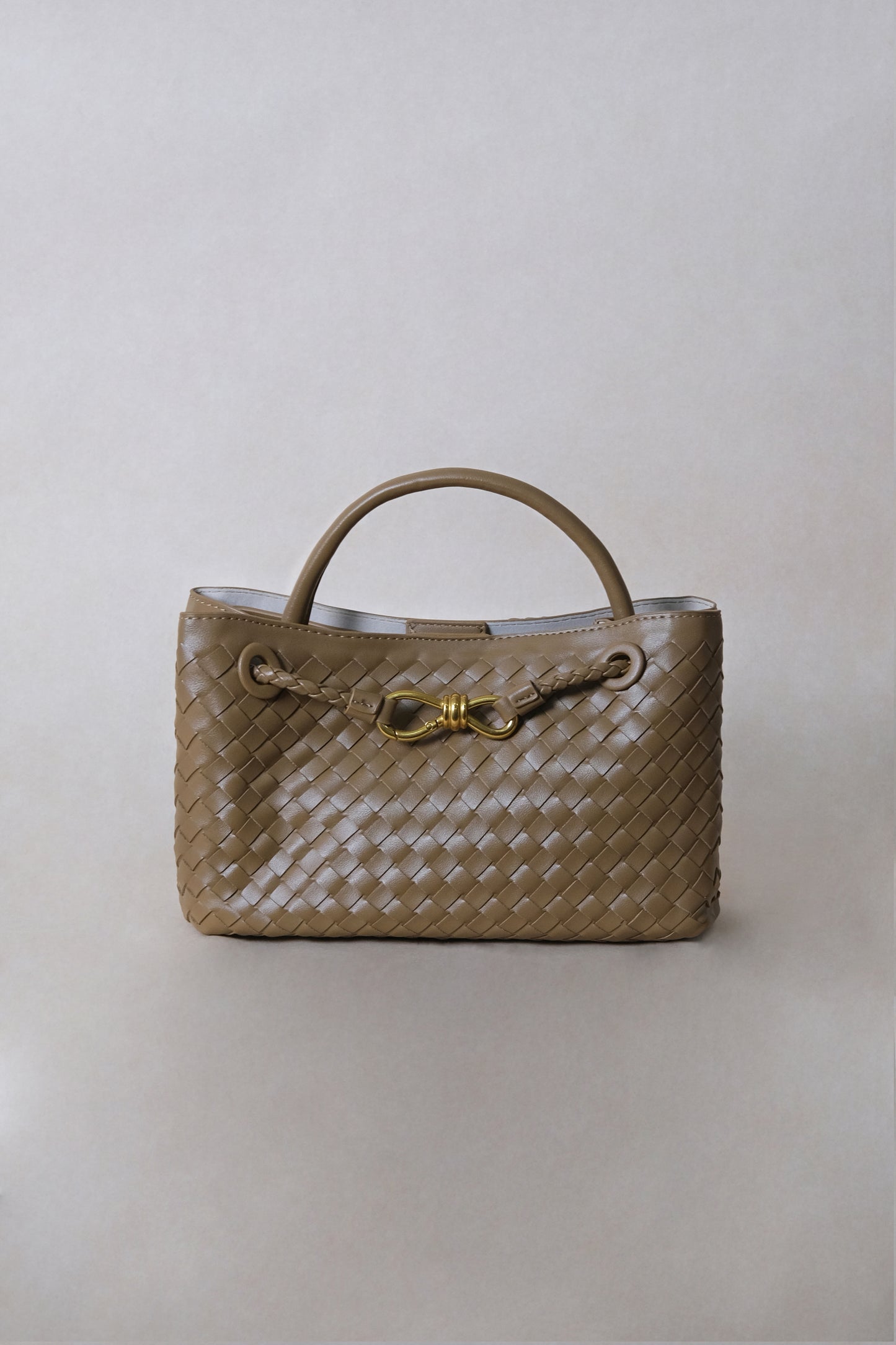 Artisan Grace Tote - Shinny Khaki