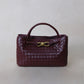 Artisan Grace Tote - Shinny Wine Red