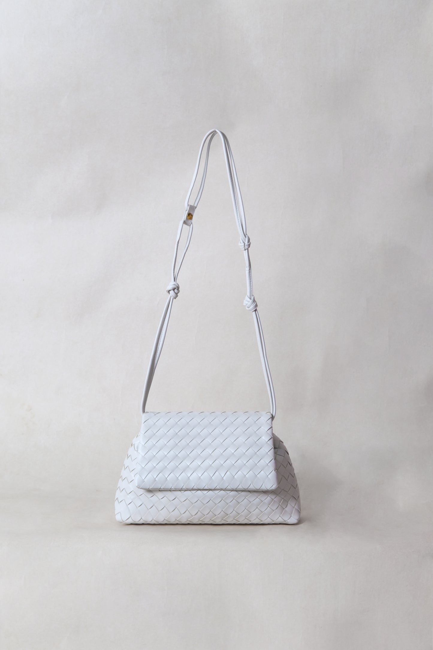 Artisan Classic Messenger Bag - Cream White