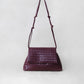 Artisan Classic Messenger Bag - Shinny Wine Red