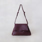 Artisan Classic Messenger Bag - Shinny Wine Red