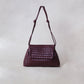 Artisan Classic Messenger Bag - Shinny Wine Red