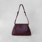 Artisan Classic Messenger Bag - Shinny Wine Red