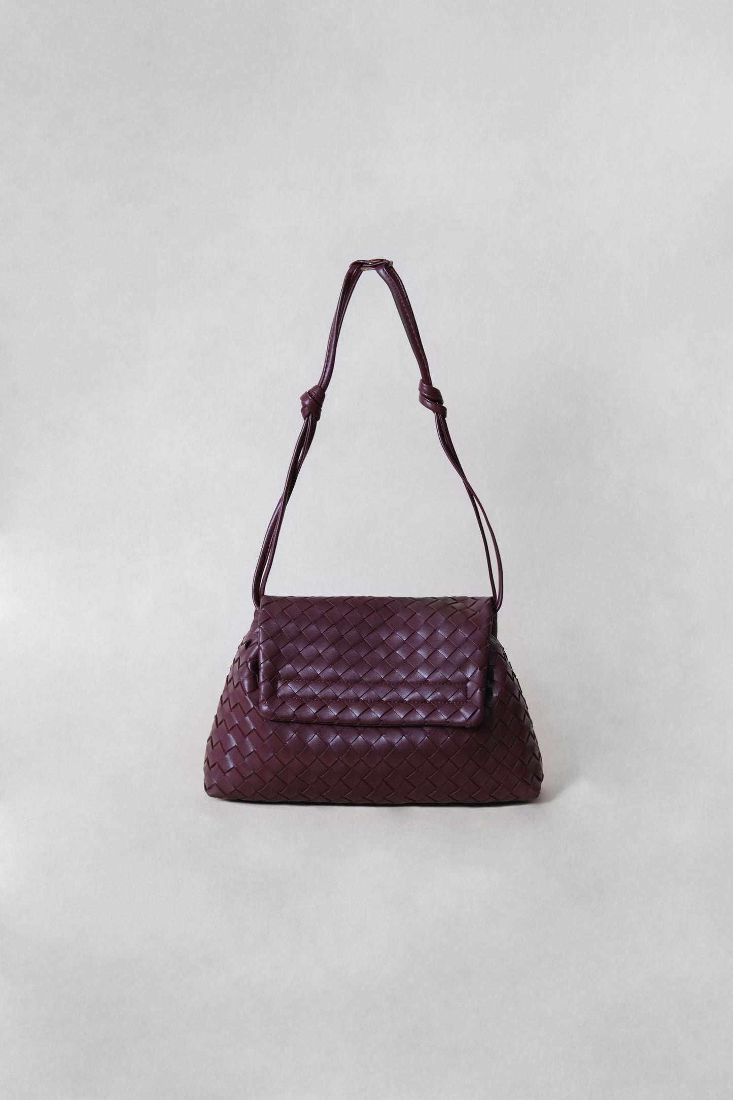 Artisan Classic Messenger Bag - Shinny Wine Red