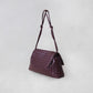 Artisan Classic Messenger Bag - Shinny Wine Red