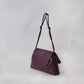 Artisan Classic Messenger Bag - Shinny Wine Red