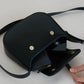 French Vintage Mini Shoulder Tote Crossbody Bag in Classic Black