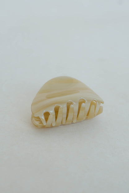 French Gripper Clip Latte Color