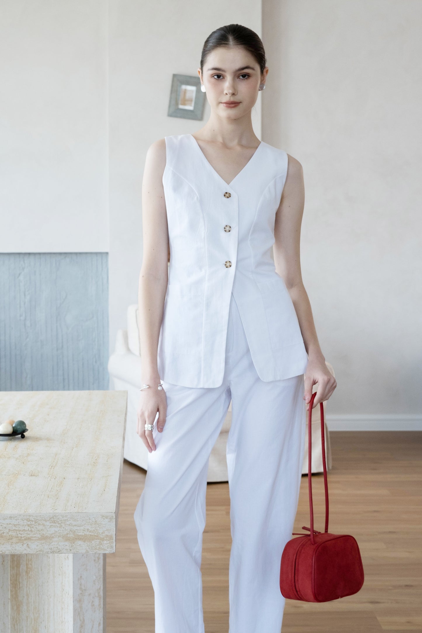 The Atelier Box Bag - Red