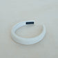 French High Headband in Cream White