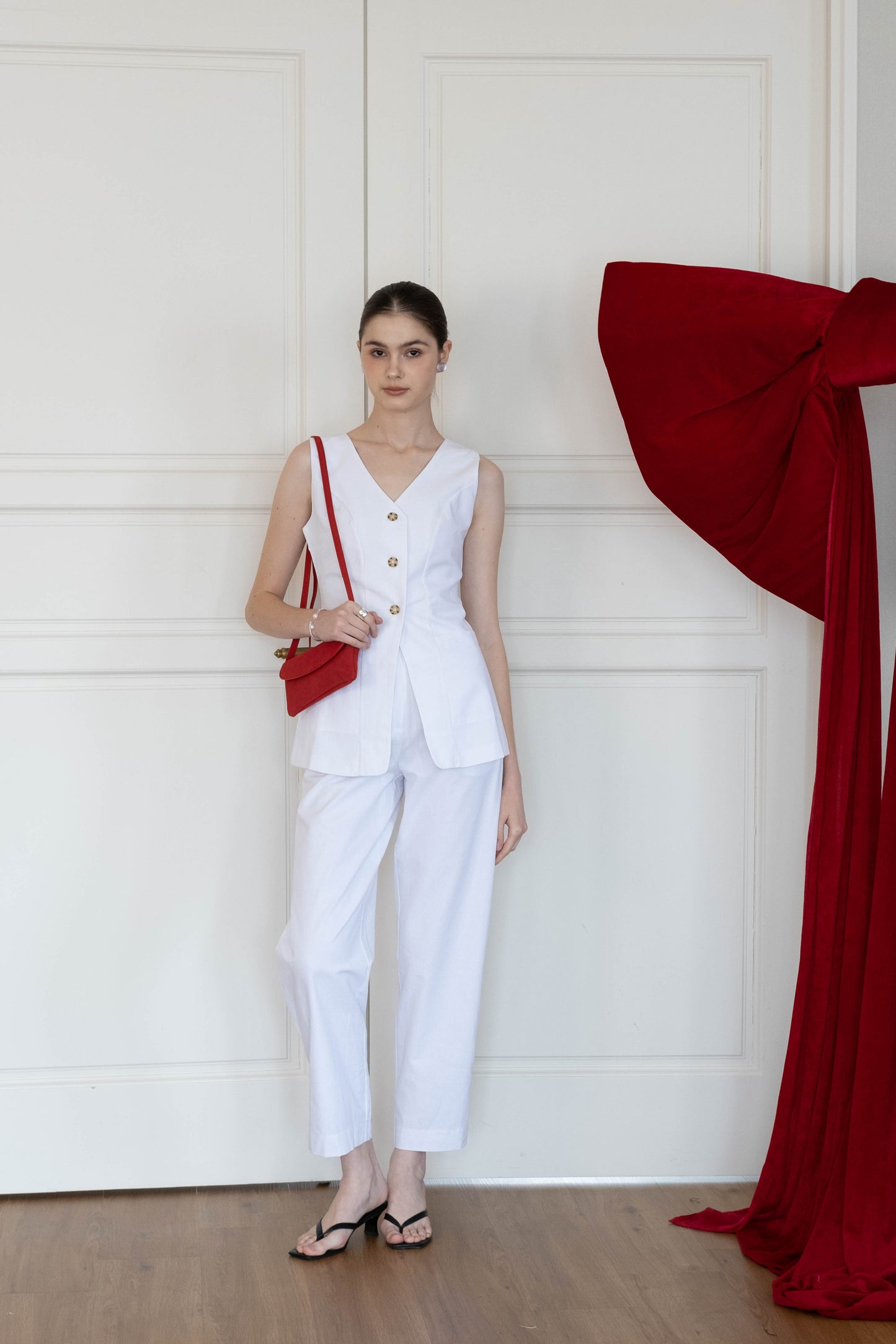 Élise Mini Crossbody - Red