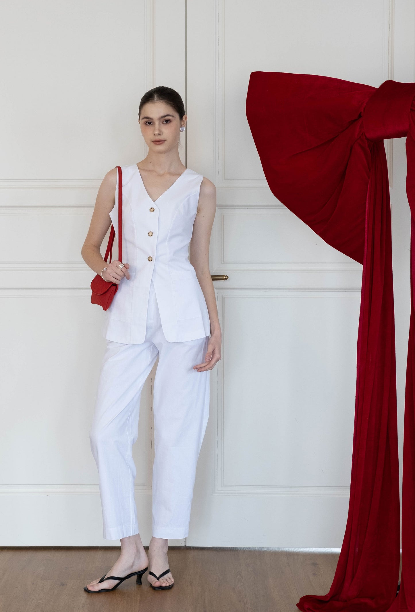 Élise Mini Crossbody - Red