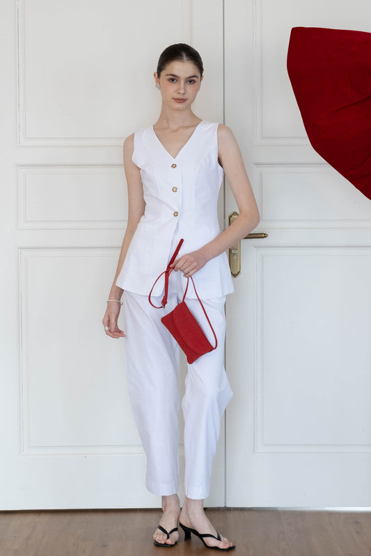 Élise Mini Crossbody - Red