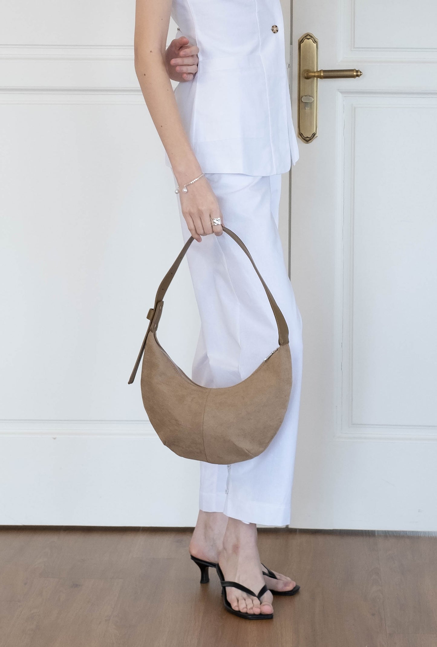 便攜式杏仁月牙包