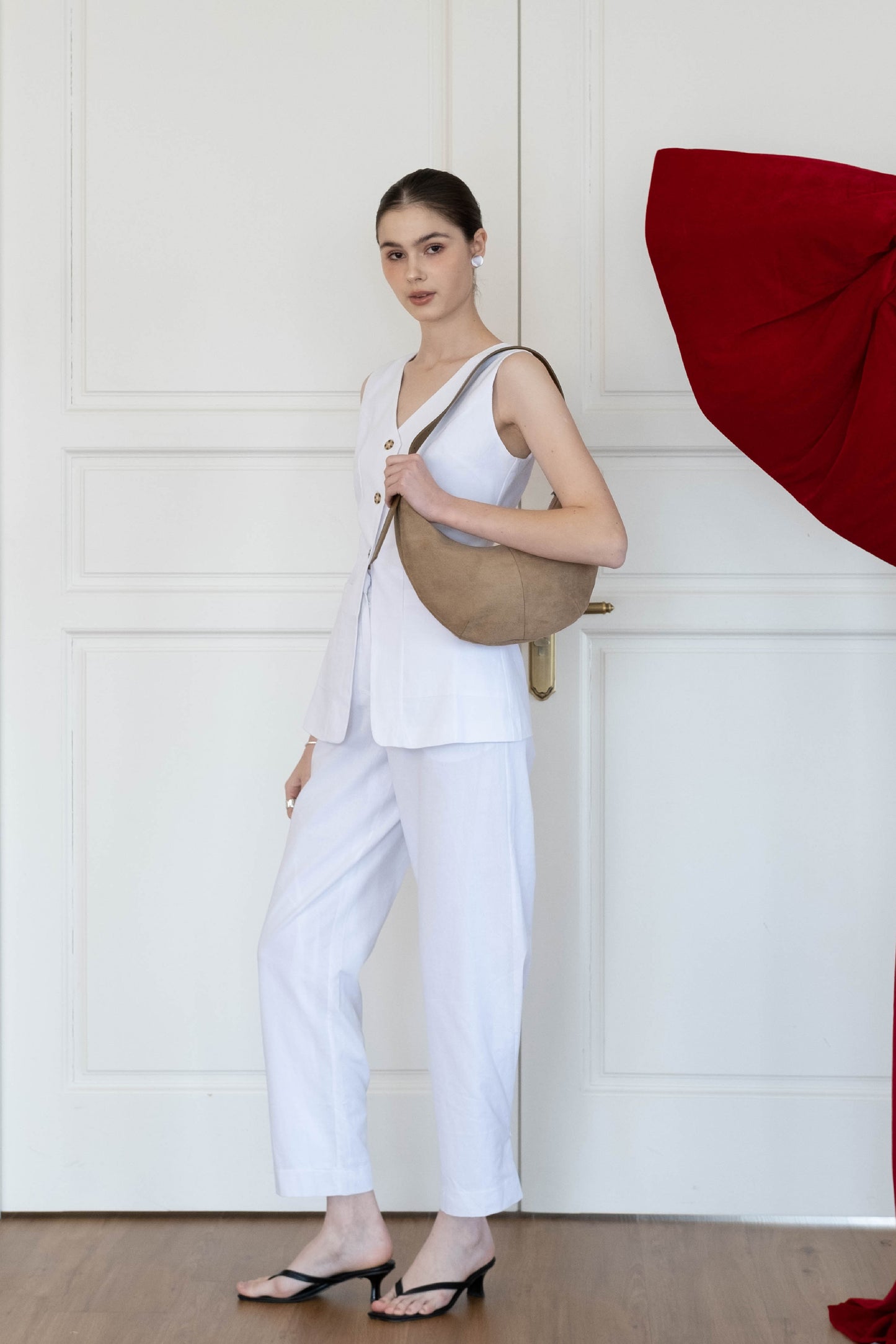 便攜式杏仁月牙包