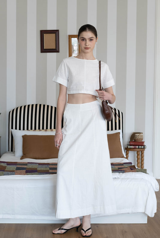 Ivory Linen Elegance Set
