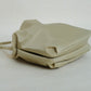French Nylon Cloud Pleated Shoulder Bag in Apricot