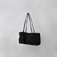 Classic Avenue Tote - Classic Black (With Charm)