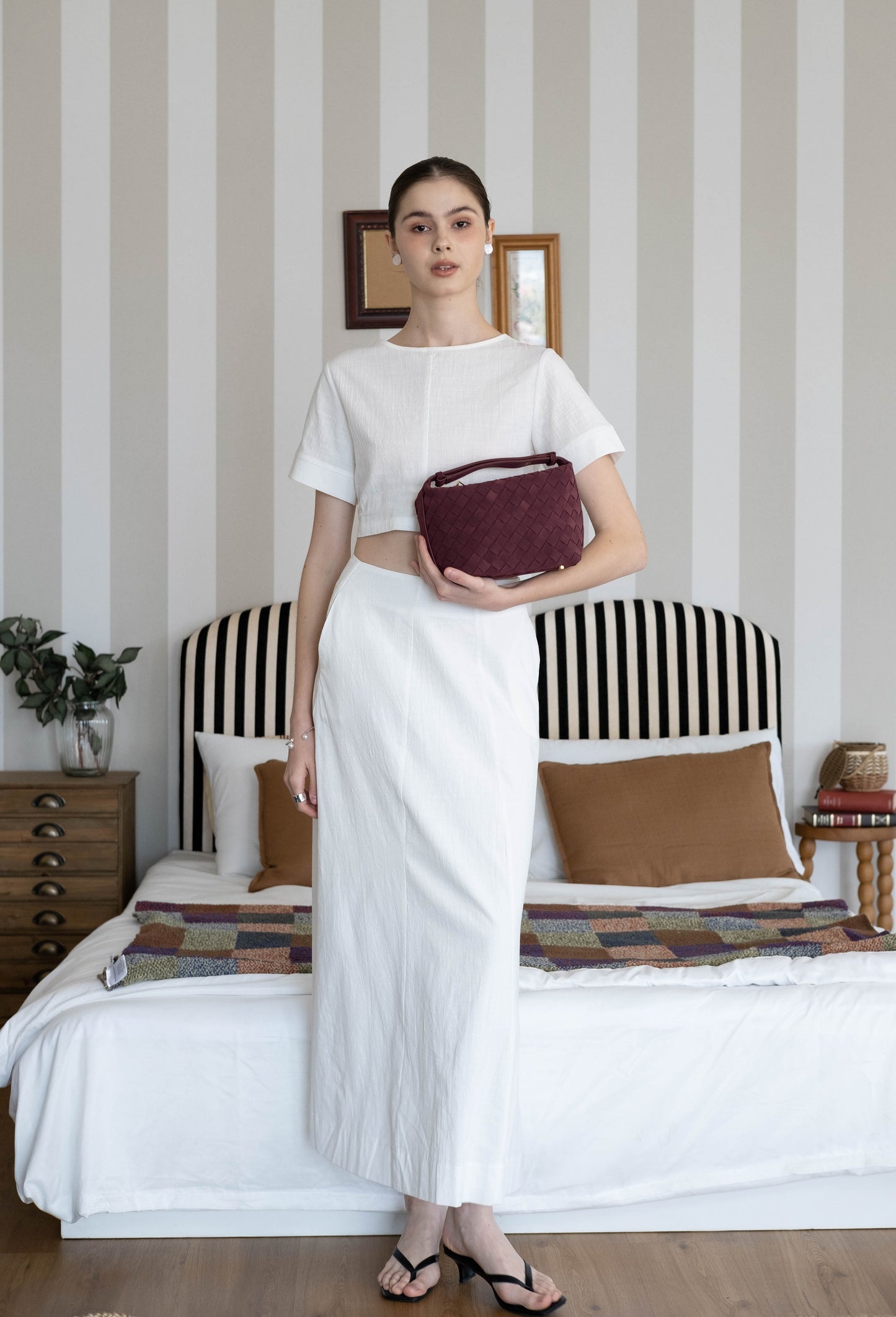 The Artisan Bag - Bordeaux Red