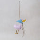 Lucky Duck Charm – Pink Duck, Blue Hat