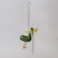 Lucky Duck Charm – Dark Green Duck, Yellow Hat